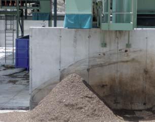 Planta de afino Una vez transcurrido el proceso de maduración del compost, el material resultante se tratará en la planta de afino.