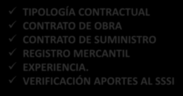 VICISITUDES: REGLAS FSE TIPOLOGÍA CONTRACTUAL CONTRATO DE OBRA CONTRATO