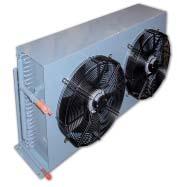 Grupo DISCO Repuestos Unidades Condensadoras Rev. 26 Enero 2016 Condensadores de aire con ventiladores AC o EC. [A C COND...] Dimensiones Modelo Ventil. sin ventiladores Rendto. (1) DT=15 K W Superf.