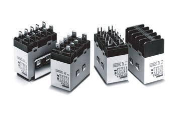 Relé de potencia G7J Relé de alta capacidad alta rigidez dieléctrica y multipolo de uso similar a un contactor Bisagra en miniatura para ofrecer la capacidad máxima de conmutación para cargas de