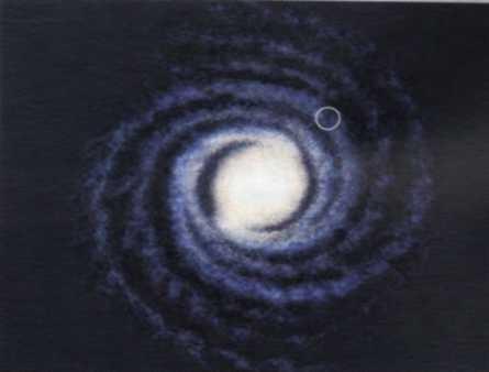 GALÀXIA, VIA LÀCTIA És la galàxia en la qual es troba el nostre sistema solar. Està formada per uns 100 000 milions d'estrelles. És una galàxia de tipus espiral i presenta quatre braços.