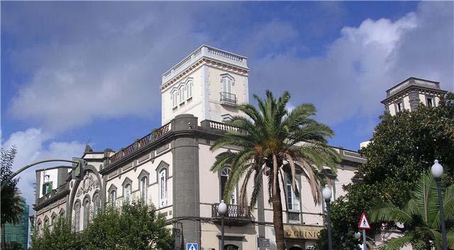 Agustín, Santo Domingo, Hospital de San Martín, Teatro Pérez Galdós,