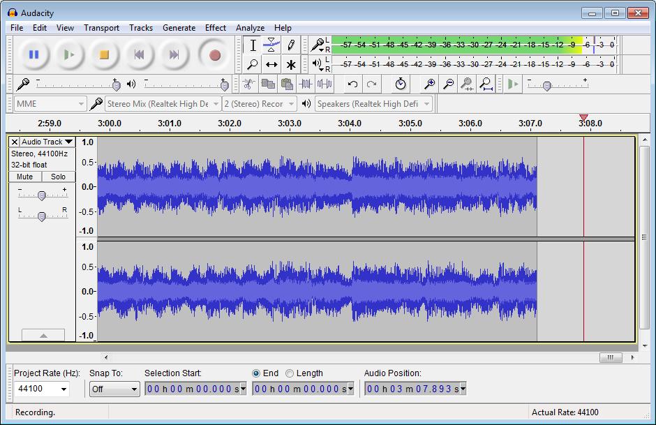 peso del archivo de audio será necesario utilizar un editor para reducir