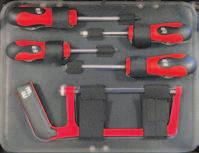 KITS DE HERRAMIENTAS Kit de Mantenimiento, 91 piezas Con herramientas de calidad cromo vanadio.