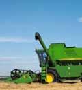 El sistema SlopeMaster, equipo de serie, reduce de forma significativa las pérdidas de grano en desniveles y laderas.