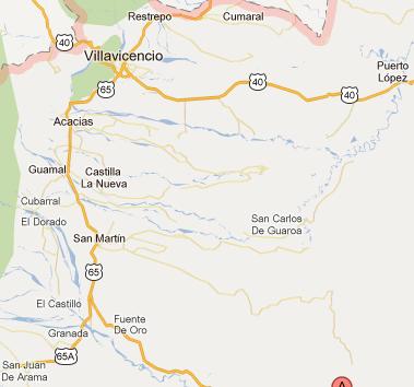 4. ALCANCE Corredor Granada Villavicencio: El Alcance de este componente incluye: Administración, Operación y Mantenimiento (AOM) de la carretera Villavicencio Granada
