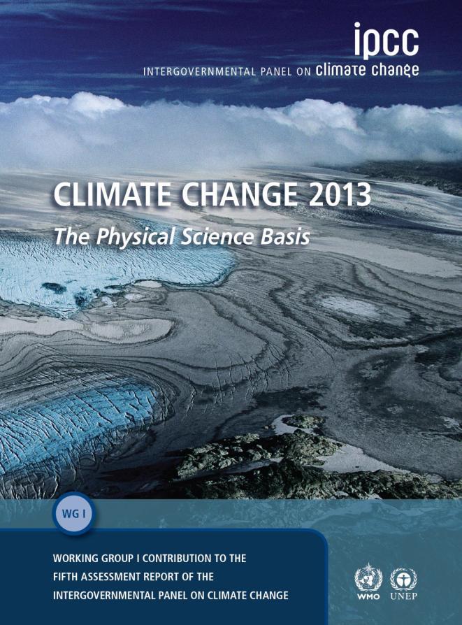 Quinto Informe del IPCC Cambio Climático 2013: Las Bases Físicas José Manuel