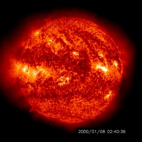 La única estrella en nuestro sistema solar Una esfera caliente de gas principalmente compuesta en su mayoría de Hidrógeno, algo de Helio y