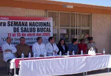 Salud Bucal Curso de capacitación para médicos odontólogos en la ciudad de Magdalena, Sonora, contando con la asistencia de 27 odontólogos de la frontera,