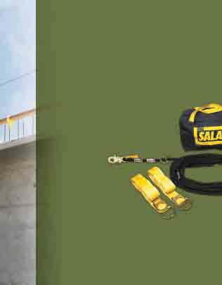 Siempre puede contar con nuestros sistemas de seguridad horizontal para tener movilidad y protección contra caídas al trabajar en alturas.