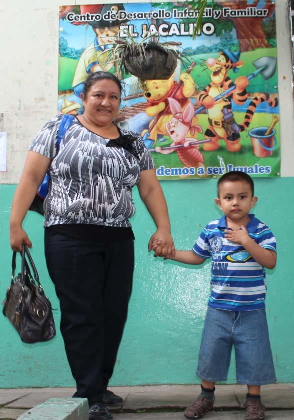 PROPUESTA El Centro de Desarrollo Infantil y Familiar (CDIF) «El Jacalito» fue puesto en marcha por el MSM en 1994 en el municipio de San Marcos con el objetivo de apoyar a las mujeres trabajadoras