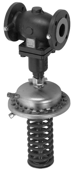 Especificación técnica Reductor de presión (PN 16, 25 y 40) AFD/VFG 2(1) - para aplicaciones con agua AFD/VFGS 2 - para aplicaciones con vapor Descripción Este controlador se emplea como reductor de