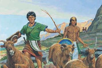 Ammón le dijo al rey Lamoni que quería vivir entre los lamanitas.