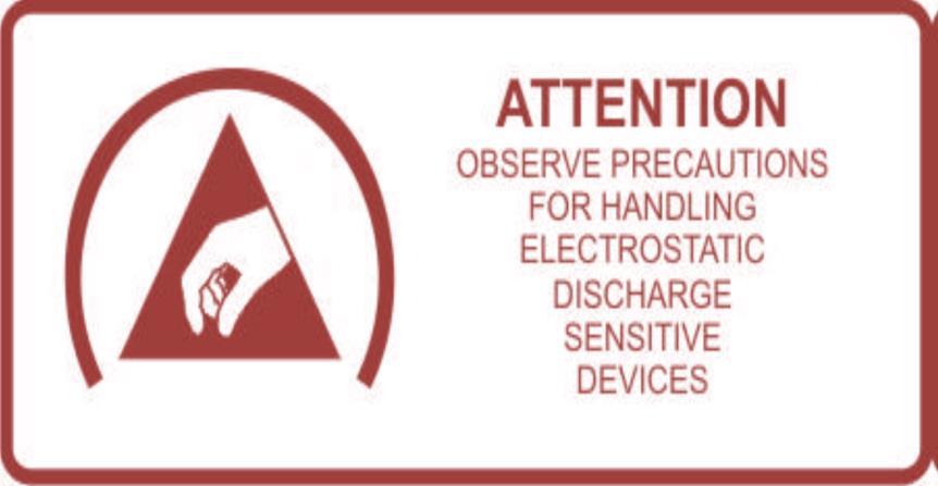 El paquete marcado con ESDS (Electrostatic discharge sensitive) no debe ser abierto fuera de un EPA (Electrostatic Discharge Protected Area). Requisitos para almacenar materiales.