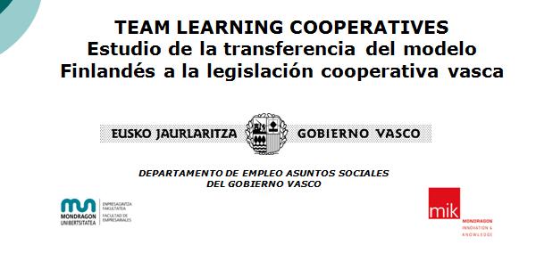 EMPRENDIZAJE en COOPERACIÓN Las Junior Cooperativas como fomento