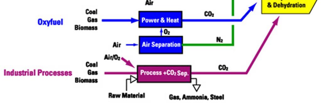 involucra altas concentraciones de O 2 en un ambiente que usa CO 2 como gas de balance