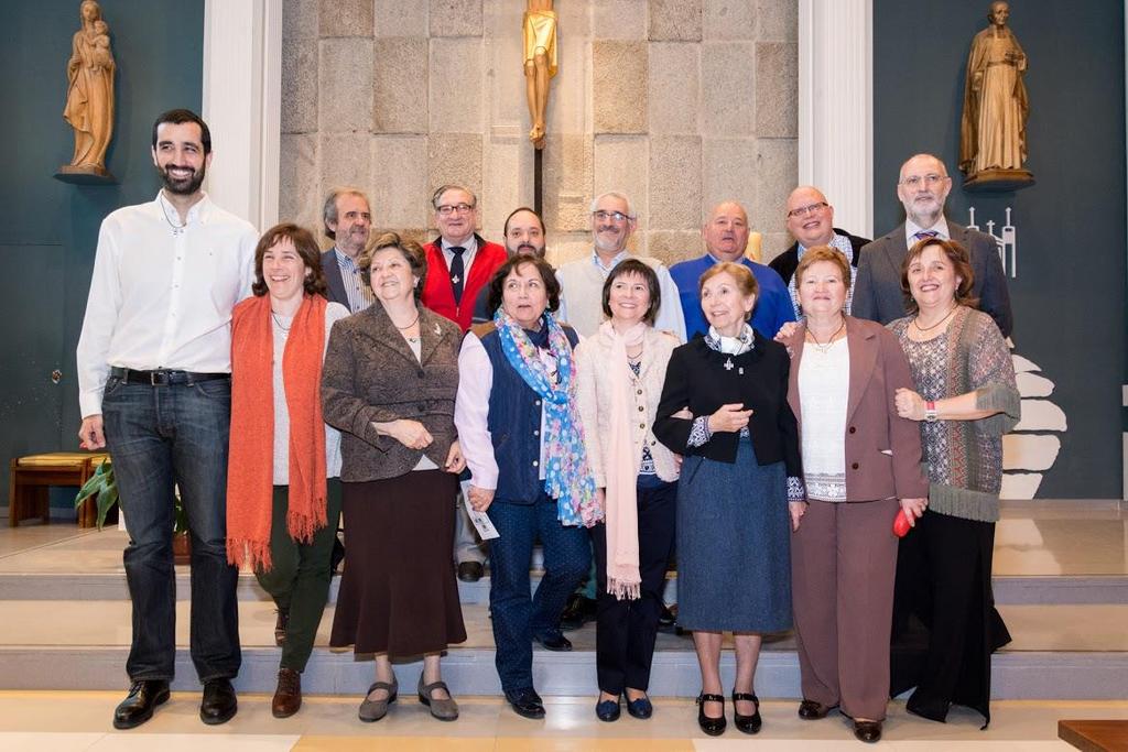Vinculación laical al carisma marista en la provincia Ibérica Segunda celebración El domingo 3 de abril de 2016, tuvo lugar en la capilla de la casa de convivencias de Lardero, la segunda celebración