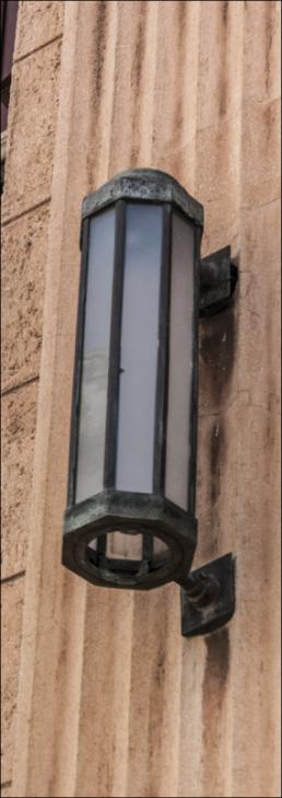 Tumba lámpara de vidrio estructurado 17cm 27cm tumba luz tumba vela tumba joyas