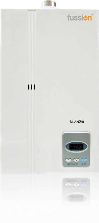 Línea BILANZ Características Mayor ahorro de gas Sistema de quemadores independientes y modulación de flama Pantalla LCD, termostática digital Precisión de la temperatura, así el usuario con tan sólo