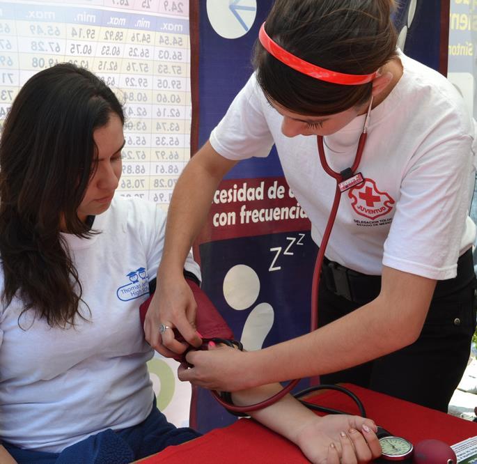 En Cruz Roja Juventud: Promovemos la dignidad de las personas, la protección de la salud y de la vida, la cooperación