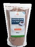 Cacao Instantáneo BIO 800 gr Ref: 900014 800 gr 6 uds./caja Ingredientes: 66% azúcar de caña y 4% cacao puro desgrasado 10-12%.