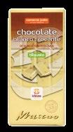 /caja Ingredientes: pasta de cacao, Azúcar de caña Integral, Almendras (12%) Azúcar de caña, Manteca de cacao. Alérgenos: contiene nueces. Puede contener productos lácteos.