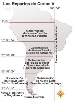 El conflicto entre Pizarro y Almagro Las gobernaciones con mayores encomiendas (indios) fueron más ricas.