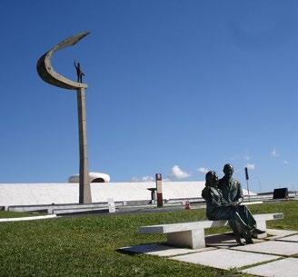 Visita interna al Memorial JK (Juscelino Kubitschek) Mausoleo proyectado por Oscar Niemeyer para recibir los restos mortales de Juscelino Kubitschek.
