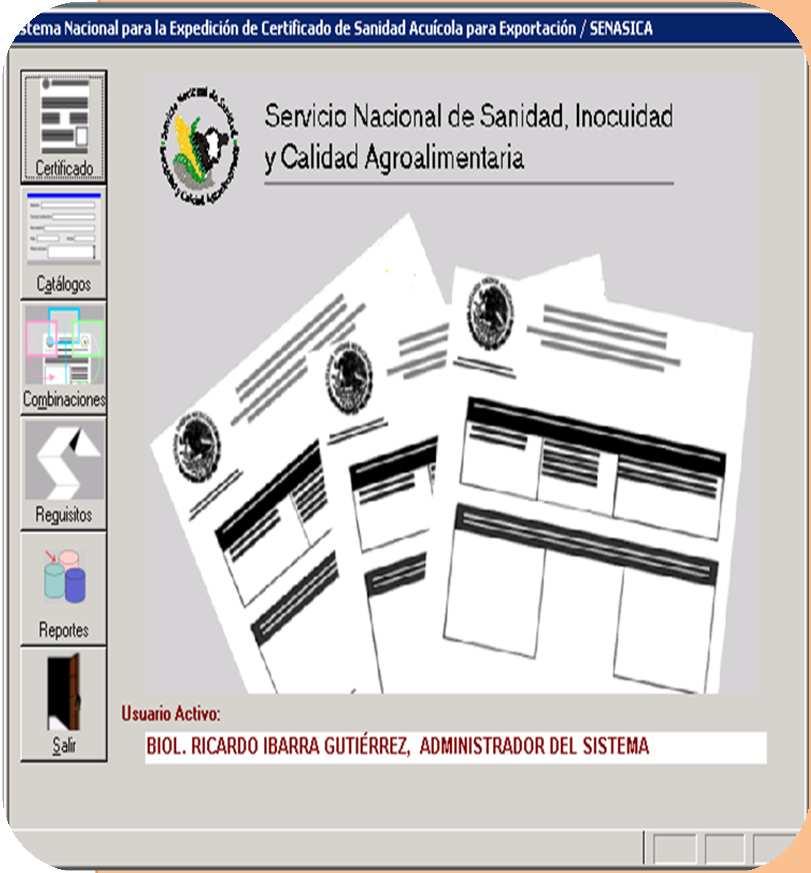 Certificado Informático para Exportación A partir del 1 de marzo de 2011, se puso en marcha el sistema informático para la expedición del certificado de