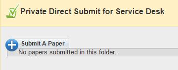 La opción DirectSubmit permite a los profesores generar reportes de plagio para documentos que se encuentren fuera de las actividades de