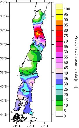 Agua caída El invierno 2016 tuvo un comienzo anómalo entre las Regiones de Coquimbo y Los Lagos, con totales de precipitación que están bajo lo normal para junio, con excepción de la Región de