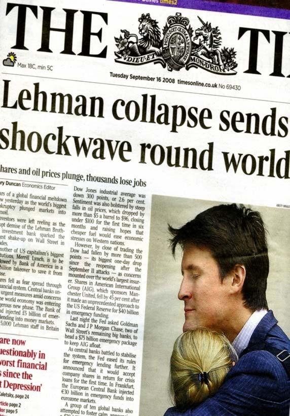 2. Lehman Brothers se ha declarado en quiebra y se procederá a liquidar sus