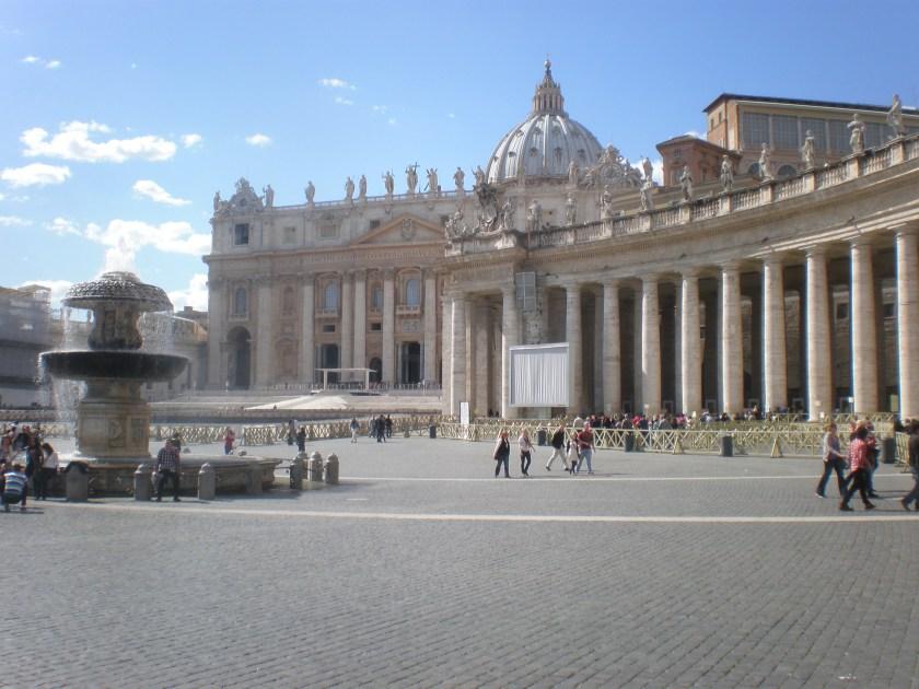 Columnata de Bernini, Plaza de San Pedro, Vaticano Catedral