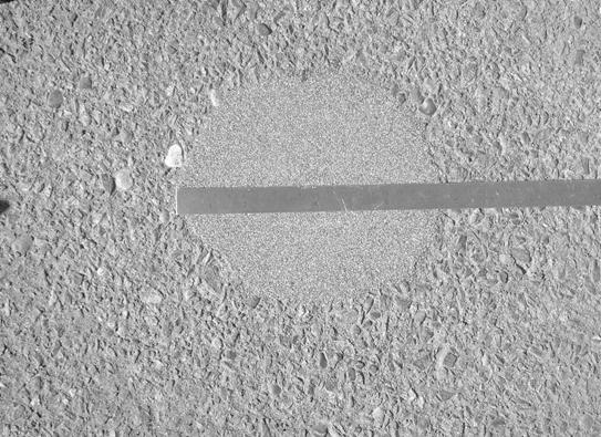 Procedimiento ensaye Mancha de Arena 17.5 cm 17 cm asfalto 19 cm Medición de diámetros 18 cm H equiv. =0.