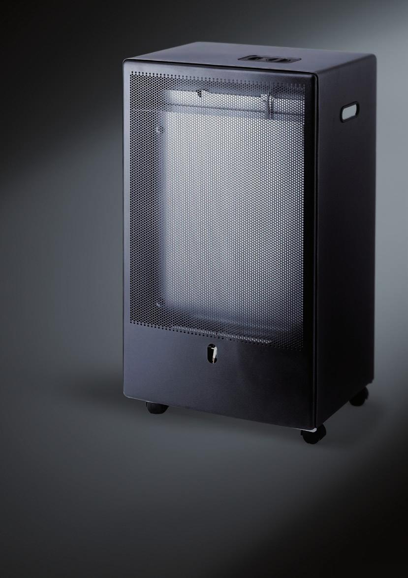 mod. BB4200 estufa de gas llama azul aquecedor a gás chama azul Más segura, duradera y ecológica: Mínima emisión de gases no consumidos.