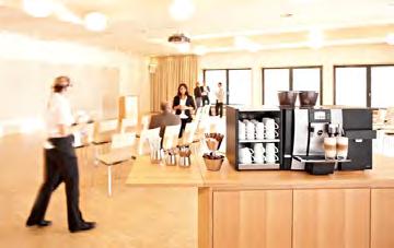 La respuesta a sus requerimientos Hoteles, restaurantes y servicios de catering Un perfecto Espresso en menos de 30 segundos Móviles, flexibles y de fácil instalación Convenientes accesorios