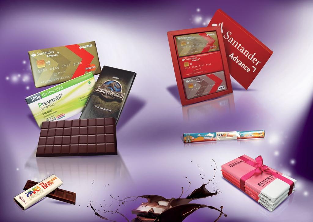 Elige tu sabor Tabletas 100g Pack Regalo Pack 3 tabletas 293X212X26 MM PACK DE 3 TABLETAS DE 20G 165X38 mm Chocolate blanco