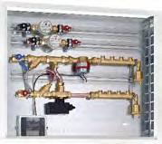 USUARIO SERIE 79 Caja empotrable Válvula de zona de 3 vías T de equilibrio Predispuesto para medidor de calefacción SENSONICAL