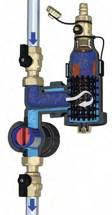 Colector de impurezas F49474/BL F49474/GR filtro de primer pasaje (azul) filtro di mantenimiento (gris) Filtro accesorios.