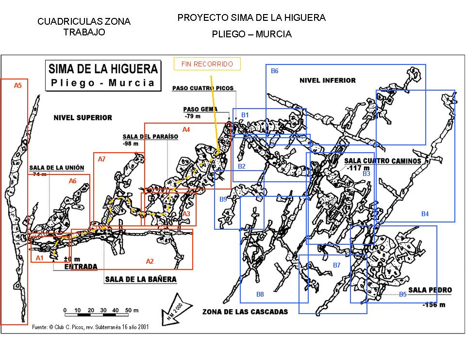 ANEXO ZONA CUADRICULAS SIMA HIGUERA-PLIEGO - Zona primera de topografía.