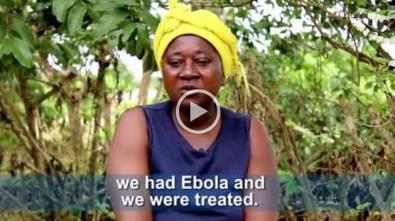 Otras acciones - Video de sobrevivientes al ébola grabado en inglés y lenguas autóctonas. Mensaje: sobrevivir es posible. - Conferencias de prensa de altas autoridades de la OMS y de la ONU.