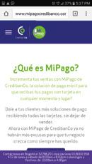 ingresar a Solicitud de MiPago encontrarás la opción para consultar la información del producto al hacer clic en el botón Clic aquí.