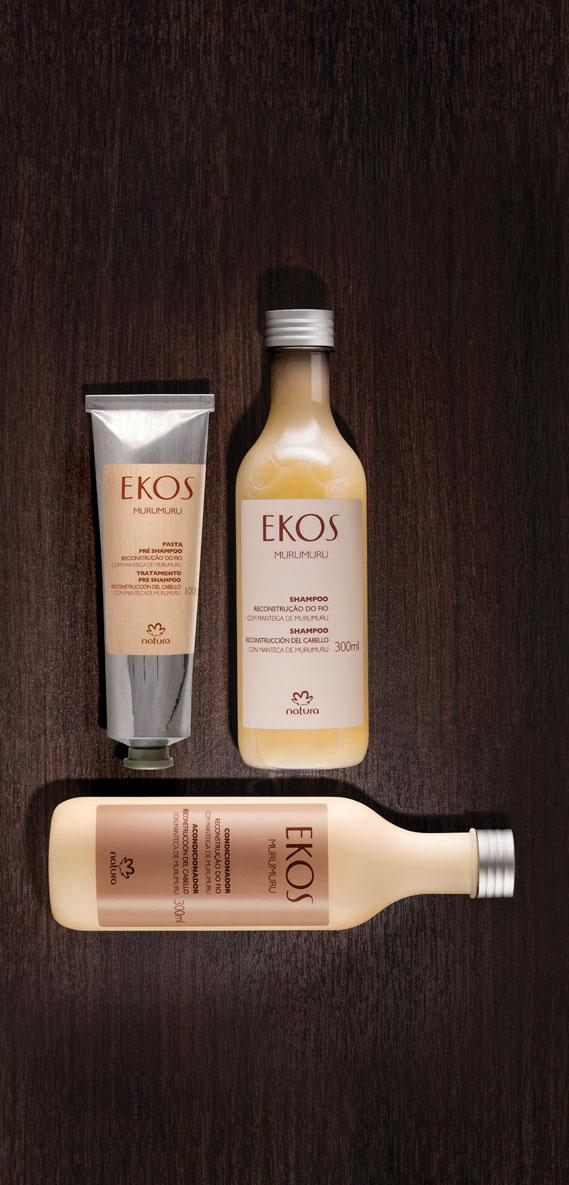 MURUMURÚ Para cabellos dañados 1. Preparar Pre shampoo 100 g 28% de reducción del daño.