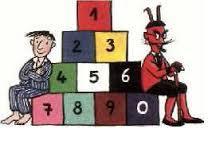 d) Una casa 6. Qué utiliza el diablo para explicar la combinatoria? a) Los números de clase de los compañeros b) Sus motes c) Las iniciales de sus nombres d) Sus nombres completos 7.
