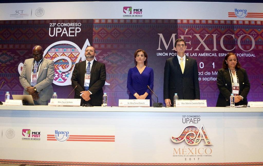 En el evento inaugural también estuvieron presentes el Lic. Edgar Olvera Jiménez, Subsecretario de Comunicaciones; Mtro.