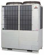 Control de condensación incluido de serie, permite funcionar en modo refrigeración hasta un máximo de -5ºC. Unidades exteriores muy compactas 720 370 3.59 2 9.72 2 1.