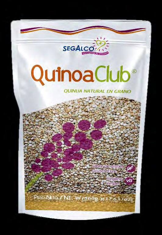 Grano de Quinua Desaponificada QUINOA EN GRANO Quinua en grano: variedad dulce Blanca de Jericó Procesos: quinua