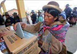 PODER JUDICIAL Este 16 de Octubre los cerca de 5 millones de bolivianos votantes elegirán por primera vez y mediante voto al: Tribunal Supremo de Justicia. Tribunal Constitucional Plurinacional.