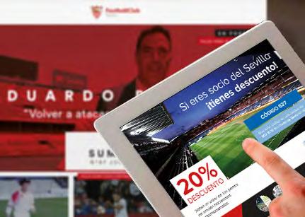Football Club Revista digital y sus medidas