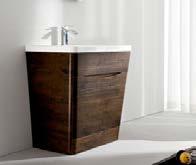ORDEN DE MEDIDAS ALTO LARGO ANCHO MBNatura 800 R/W Mueble para baño con lavabo No incluye monomando Con rebosadero